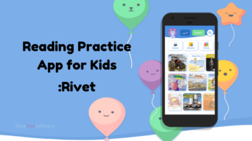 Free Reading Practice Android App for Kids: Rivet