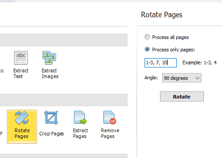 rotate pdf pages