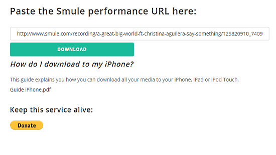 3 Online Smule Downloader Websites Free