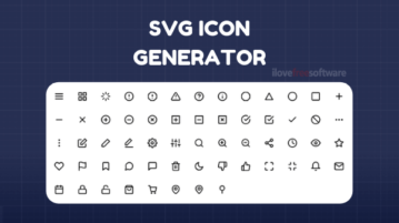 Online SVG Icon Generator Websites Free