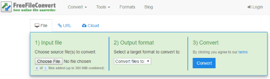 Convert MNG to PDF files online