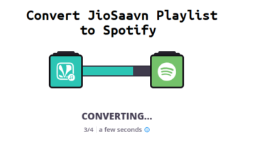 Convert Saavn Playlist to Spotify