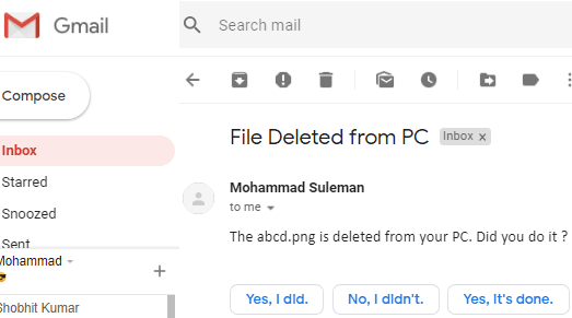 How to Get Email Alert When a Specific File is Deleted from PC