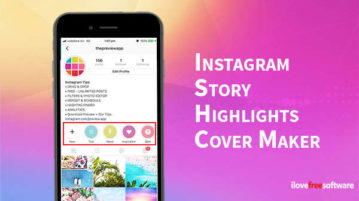 Instagram Story Highlights Cover Maker