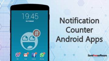 Notification Counter Android Apps
