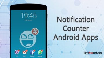 Notification Counter Android Apps