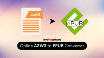 Online AZW3 to EPUB Converter