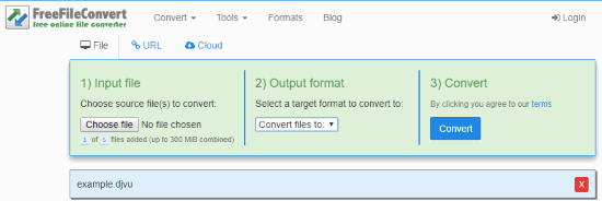 Online DJVU to MOBI file converter