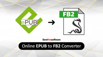 Online EPUB to FB2 Converter