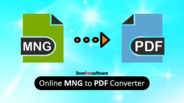 Online MNG to PDF Converter