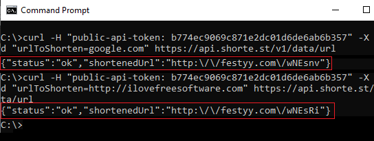 Shortest URL shortening in action