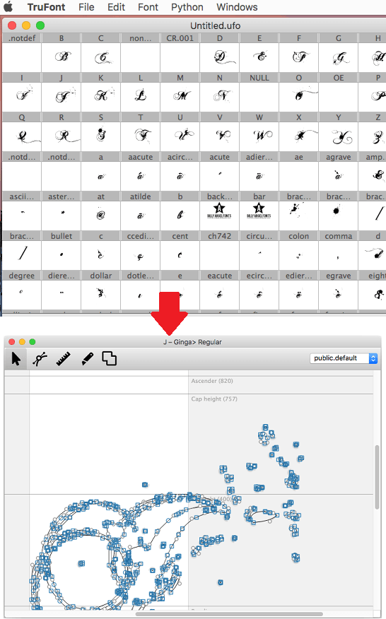 TruFont in action