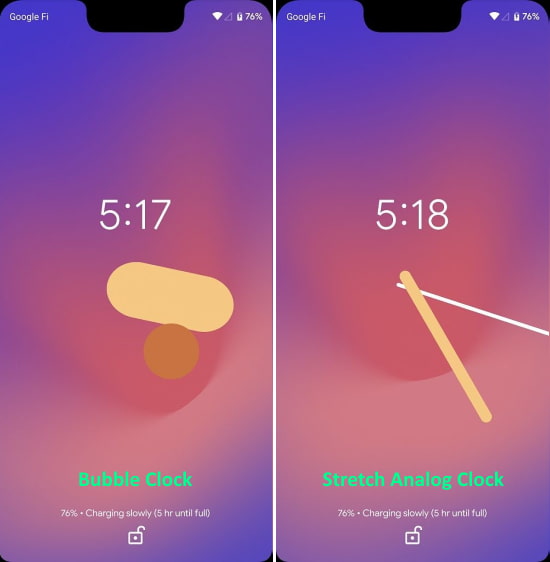 android q lockscreen options 2