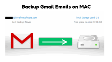 backup Gmail Emails on MAC
