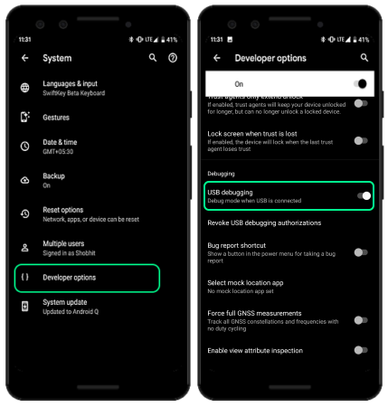 change locksreen clock in Android Q