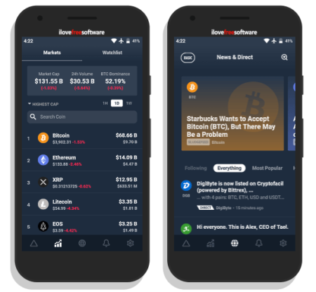 cryptocurrency price tracker app drlta