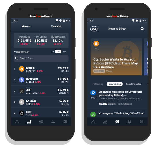 5 Free Cryptocurrency Price Tracker Apps for Android