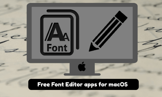 font editor mac apps