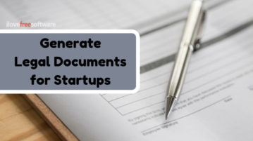 Generate Legal Documents for Startups Free in Minutes: AXDRAFT