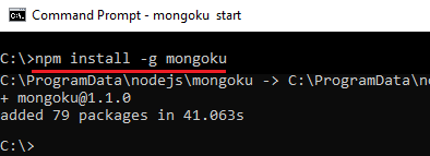 install Mongoku