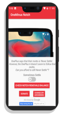get notch display cutout on any android