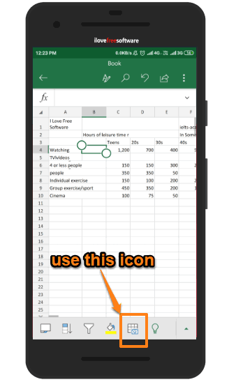 use data from picture icon