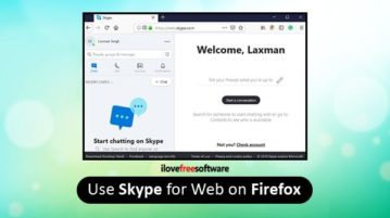 use skype for web on firefox