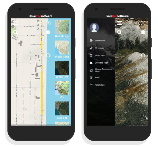 3D GPS Map App