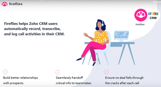 Automatically Record, Transcribe, Log all Meetings in Zoho CRM