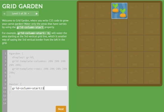 Coding games for kids