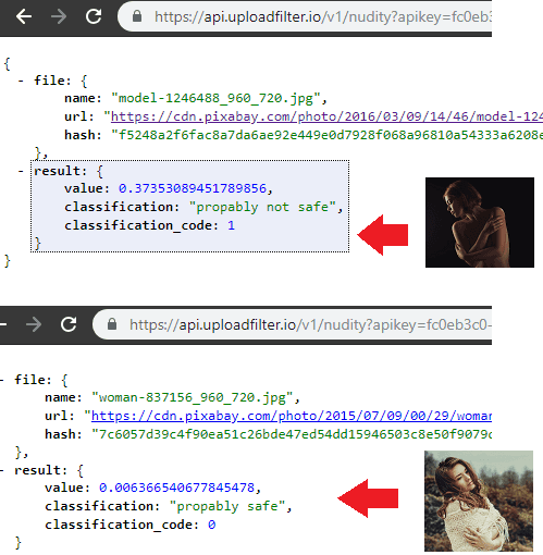 Free NSFW Detection API to Detect Nudity in Images