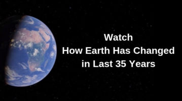 Watch How Earth Has Changed In Last 35 Years using Google Earth Engine