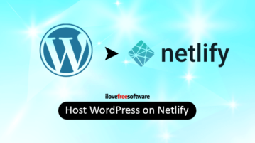 How to Host WordPress Website on Netlify Free