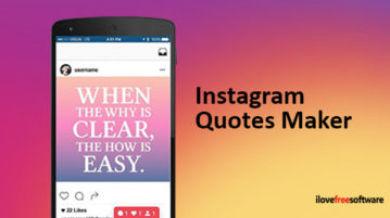 Instagram Quotes Maker