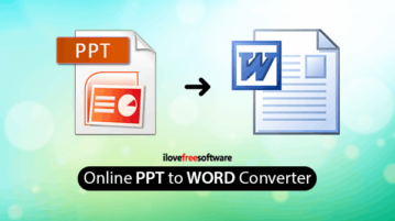 Online PPT to WORD Converter
