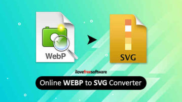 Online WEBP to SVG Converter