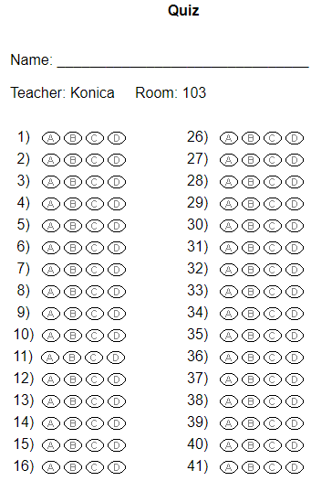 Printable Bubblesheets Answer Sheets Bubble Sheets And Denmark 
