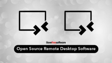 Open Source Remote Desktop Software