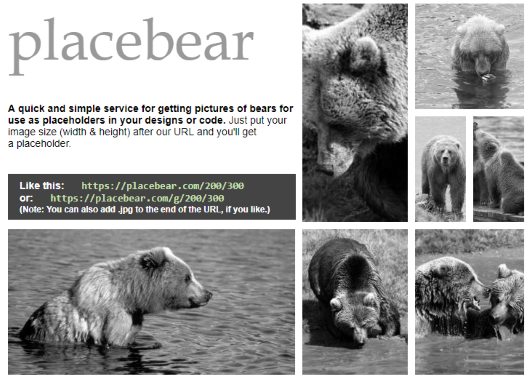 Placebear website
