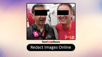 Redact Images Online