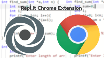 Repl.it Chrome Extension