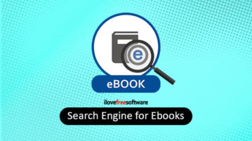 Search Engine for Ebooks