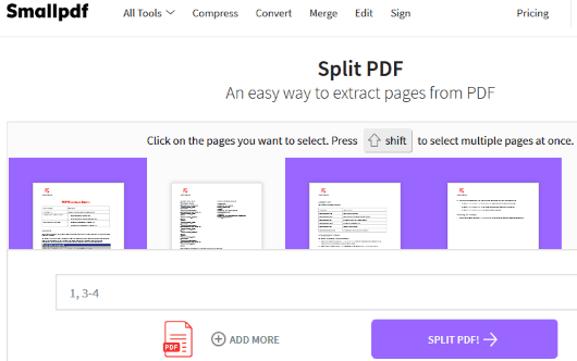 Smallpdf website