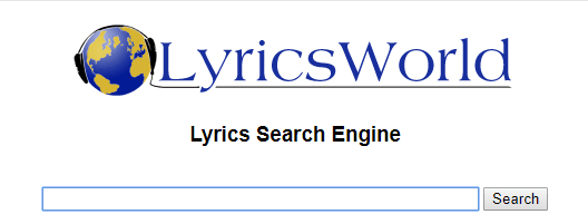 Song lyrics search engine