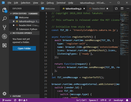 VSCodium VSCode without Microsoft Telemetry and Branding