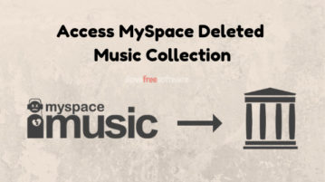 Access Deleted Music Collection of MySpace