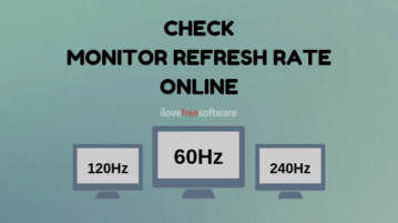 How to Check Monitor Refresh Rate Online Free?