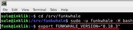 funkwhale login