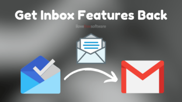 Get Inbox Features back in Gmail with Darwin Mail