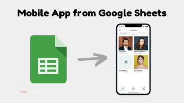 How to Make Mobile App from Google Sheets?